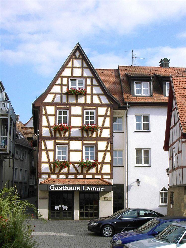 Hotel & Restaurant Lamm Mosbach  Bagian luar foto